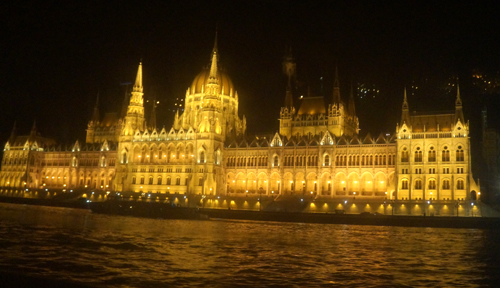 Nightcruise on Danube (Donau)-Budapest Parlament