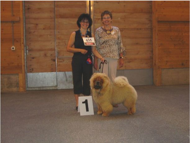 Otaaru v.Altun Shan-Best puppy: Bulle 30/6-07+St.Gallen 12+13/5-07 Switzerland