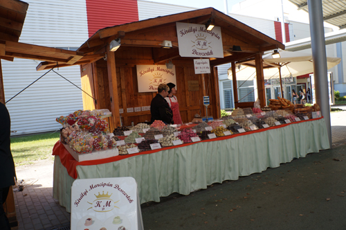 From the showground - lots of sweets